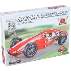 Constructieset metaal auto racer