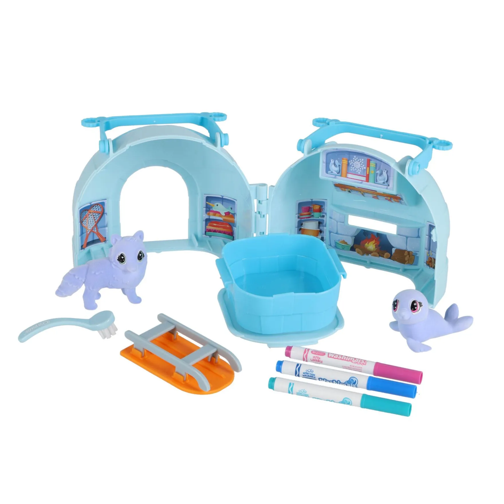 Crayola Washimals Pets Art Carry Case