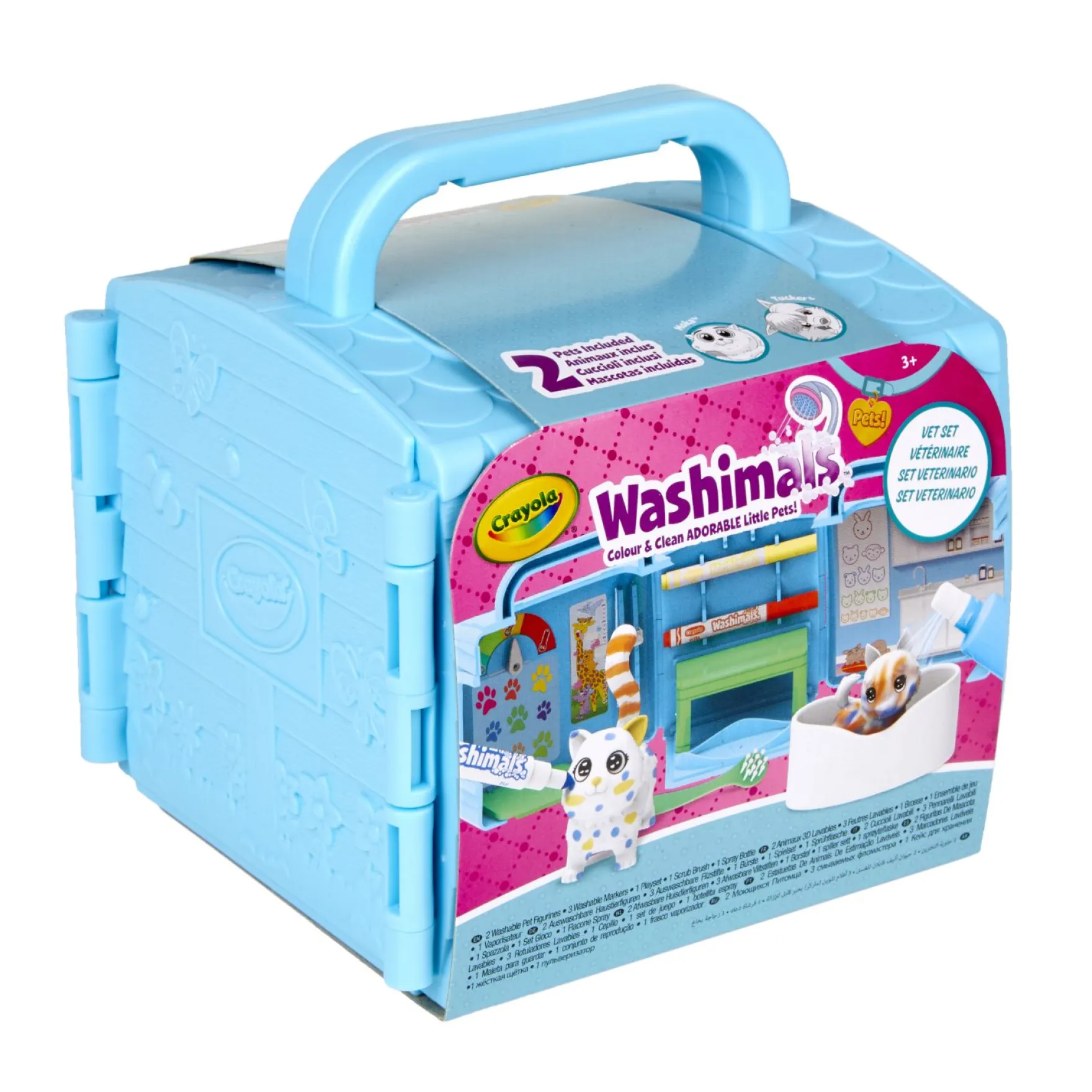 Crayola Washimals Vet Clinic Playset