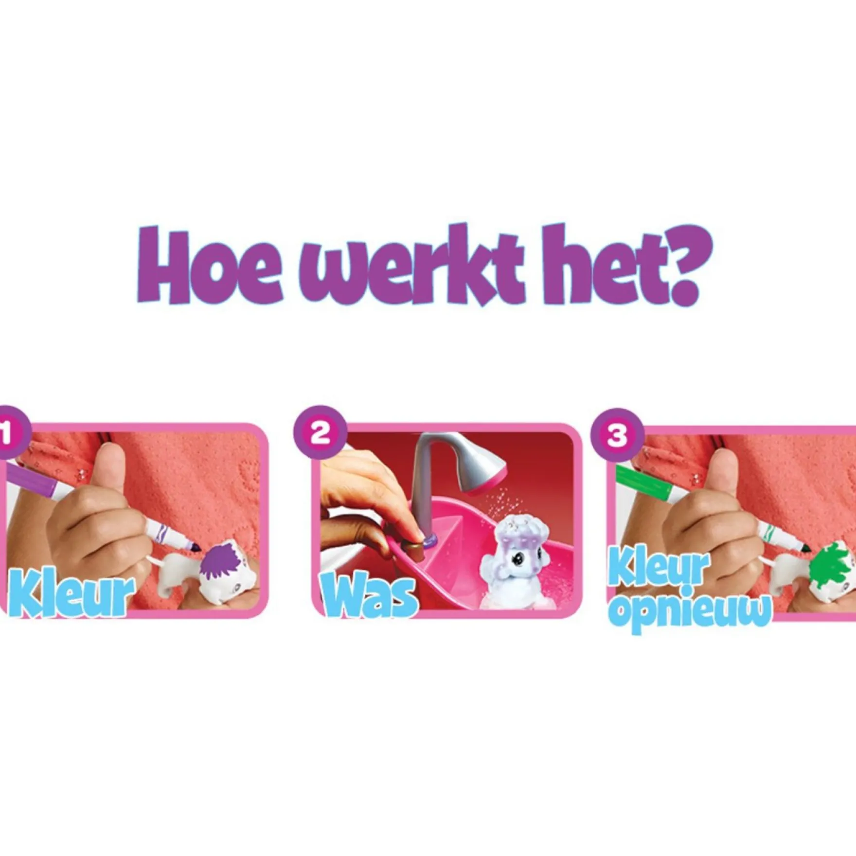 Crayola Washimals Vet Clinic Playset