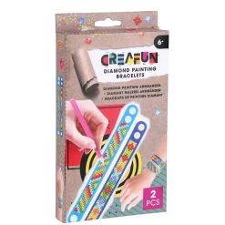 Creafun diamond painting armbanden 2 stuks assorti