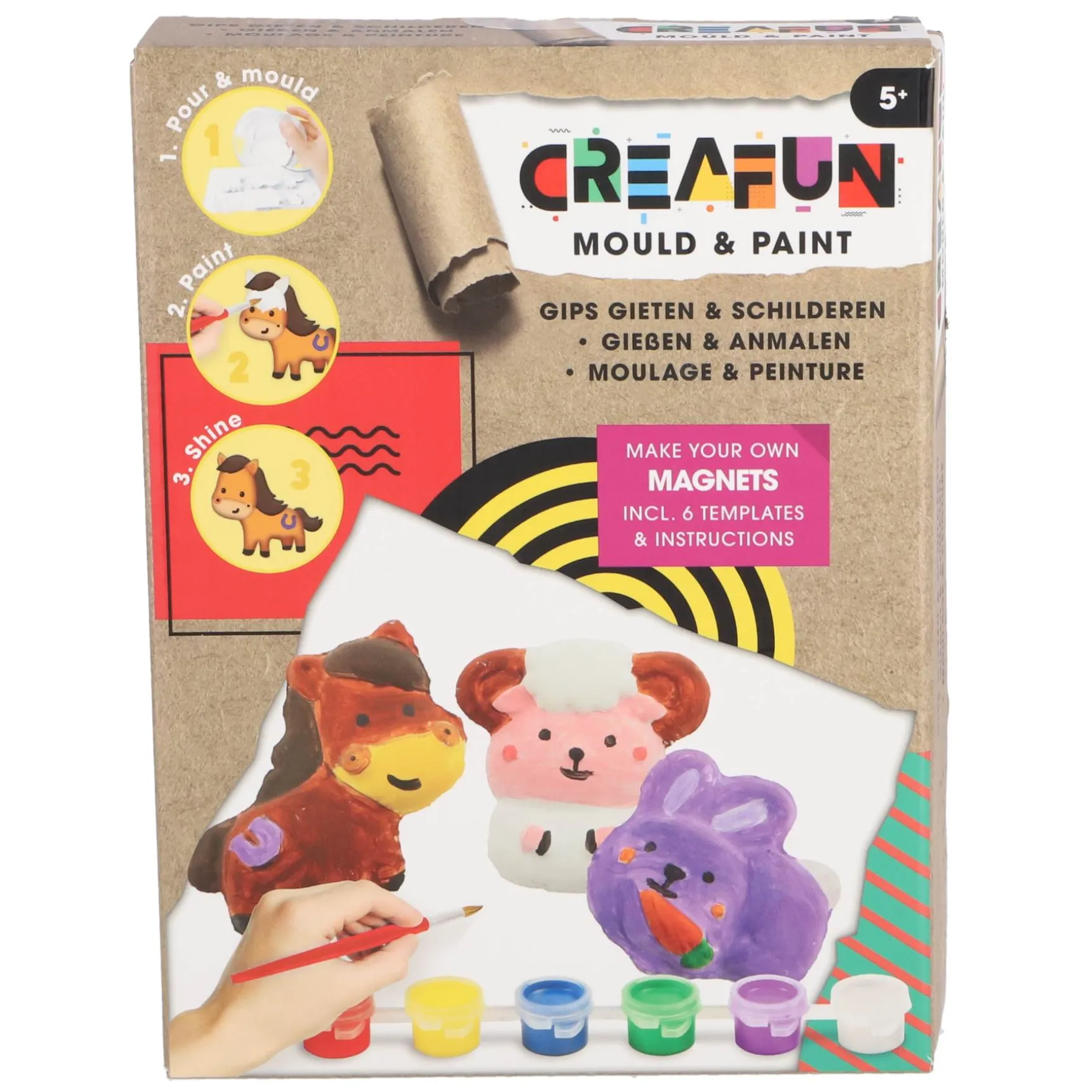 Creafun gips gieten boerderij