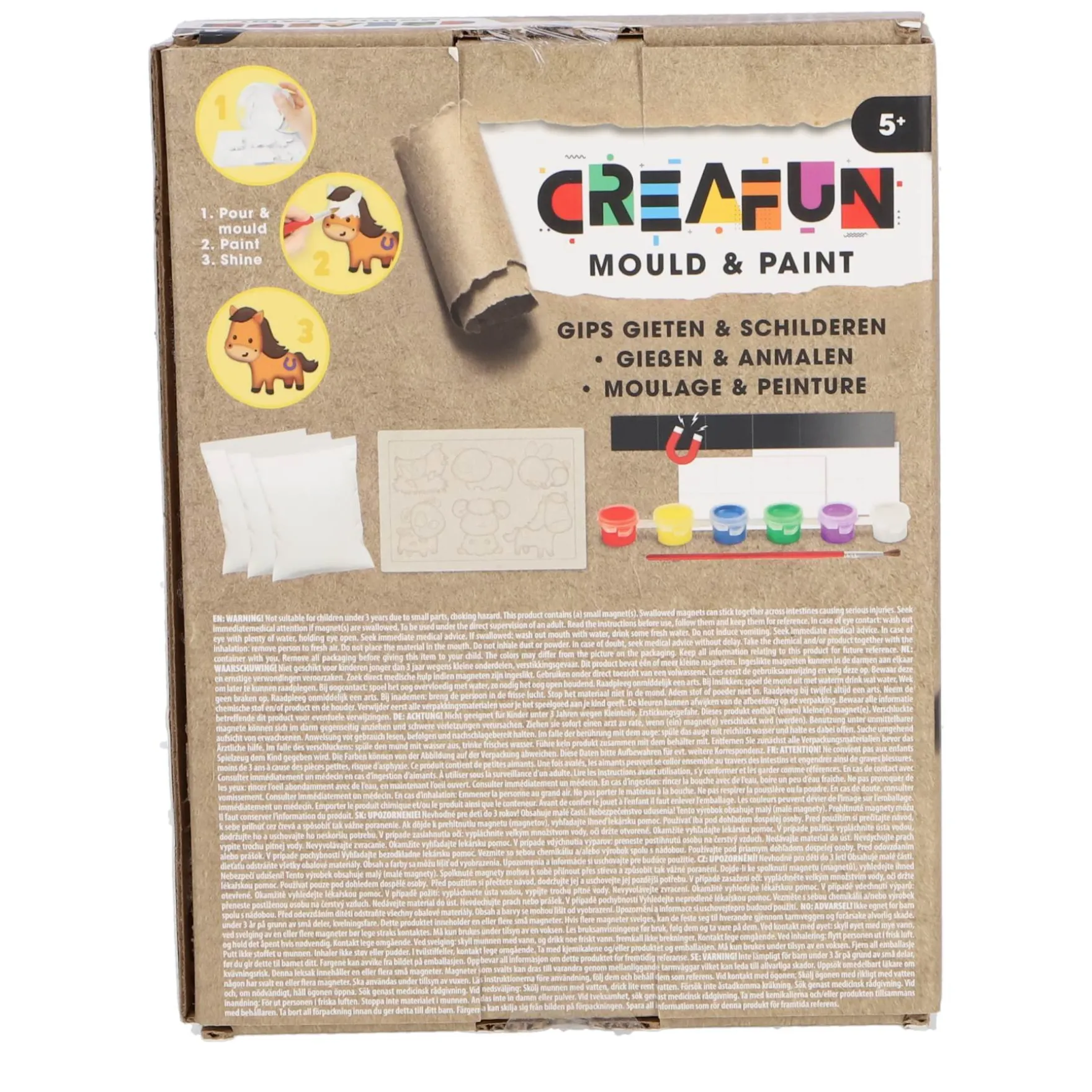 Creafun gips gieten boerderij