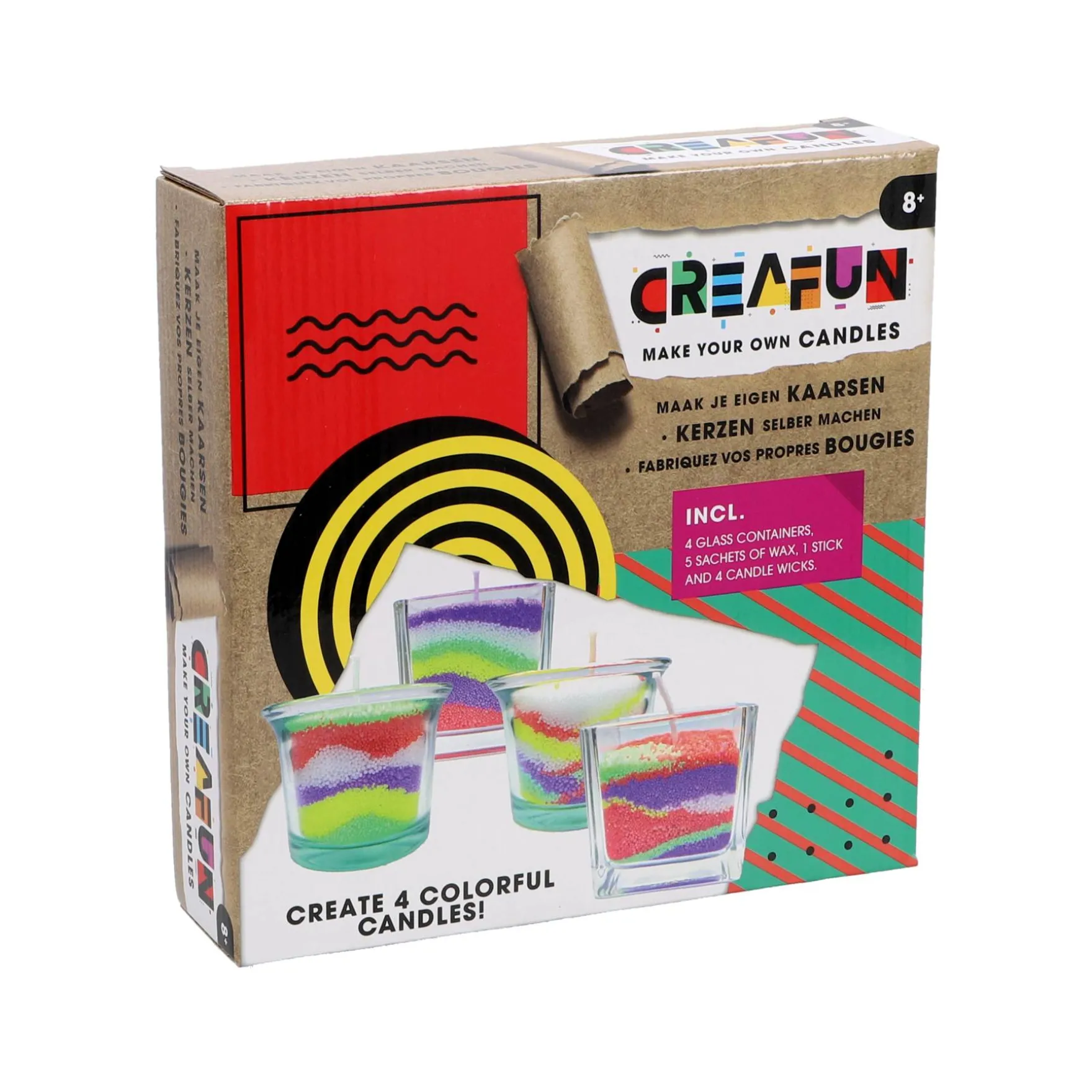 Creafun Hobbyset Maak Je Eigen Kaarsen