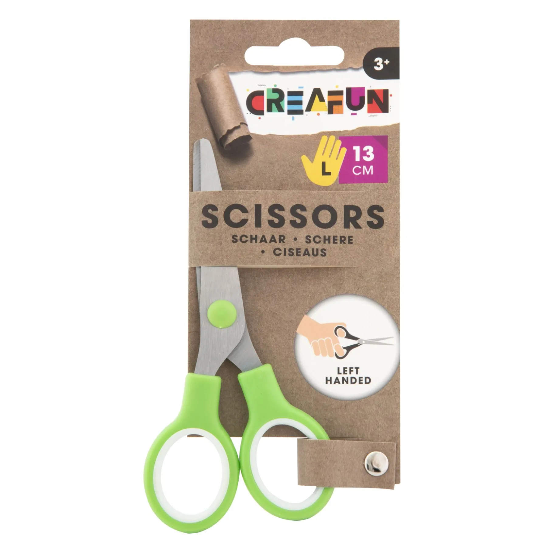 Creafun schaar links 13 cm