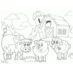 Creafun schilderen op canvas met stickers 6-delig