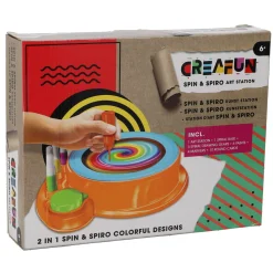 Creafun Spin'n spiro 2 in 1 verf/kleur set