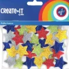 Creat-It Foam Sterrenmix Glitter 54 Stuks