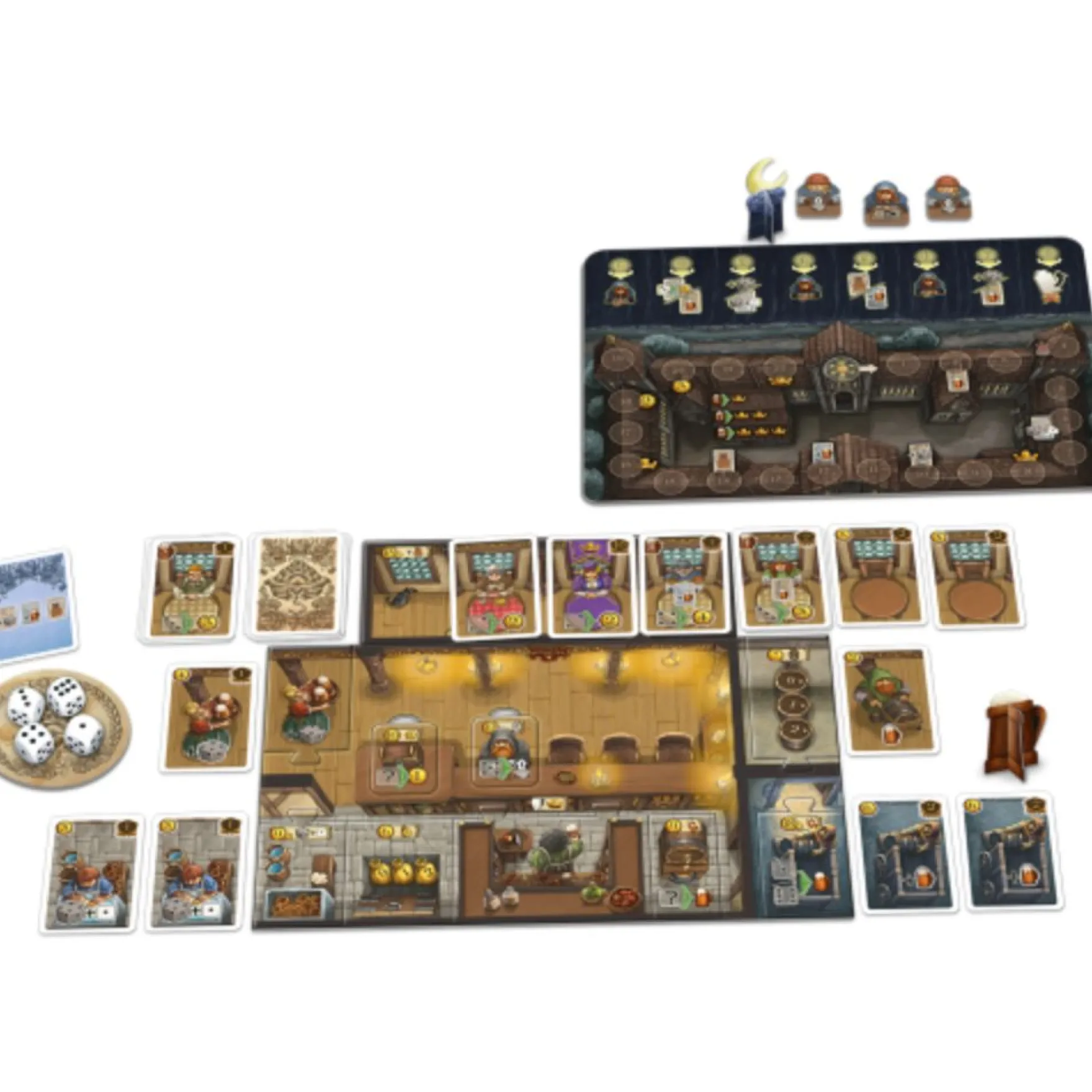 De Taveernen Van De Oude Stad - Bordspel