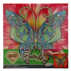 Diamond Painting Op Canvas 30x30 cm 3 assorti