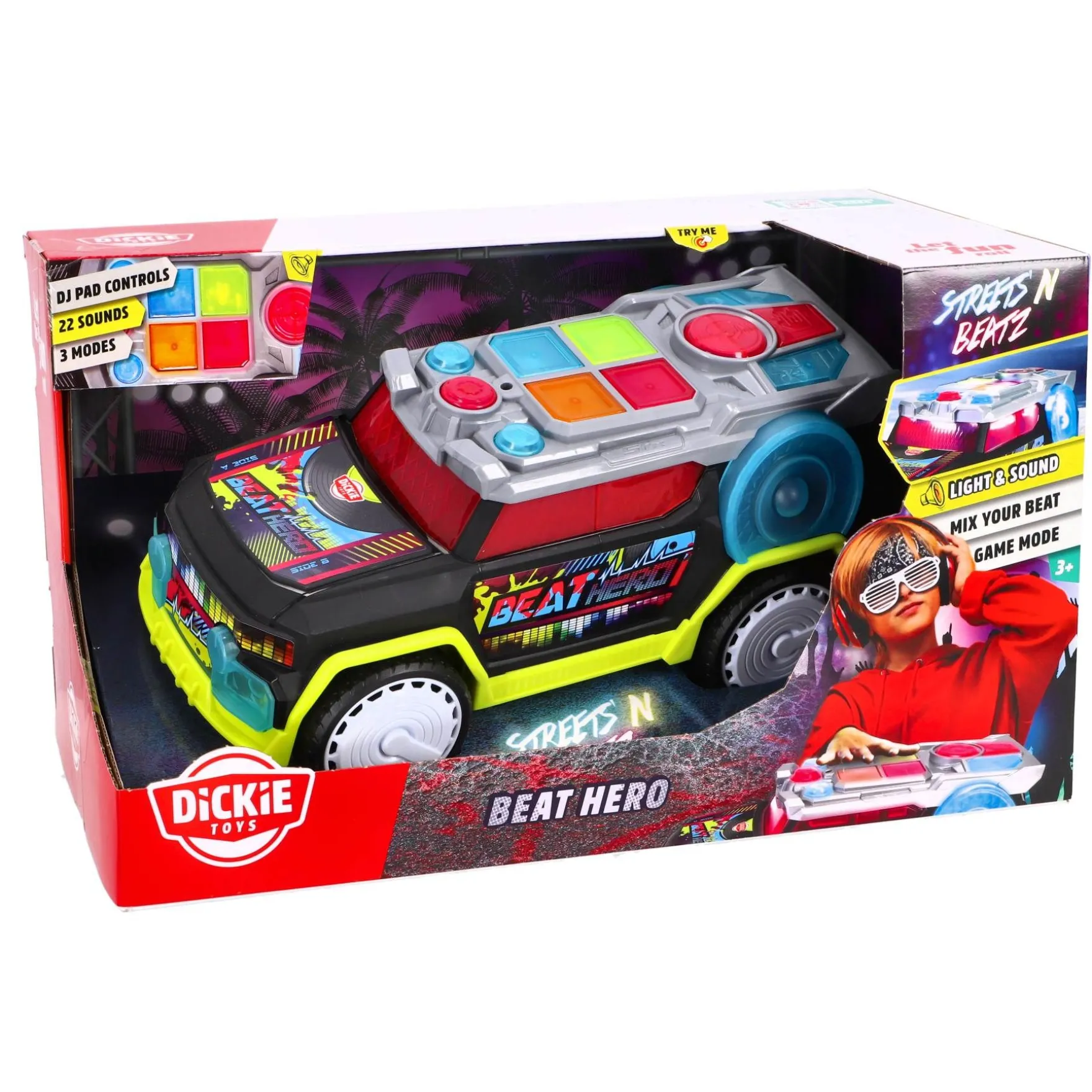 Dickie Toys beat hero dj auto