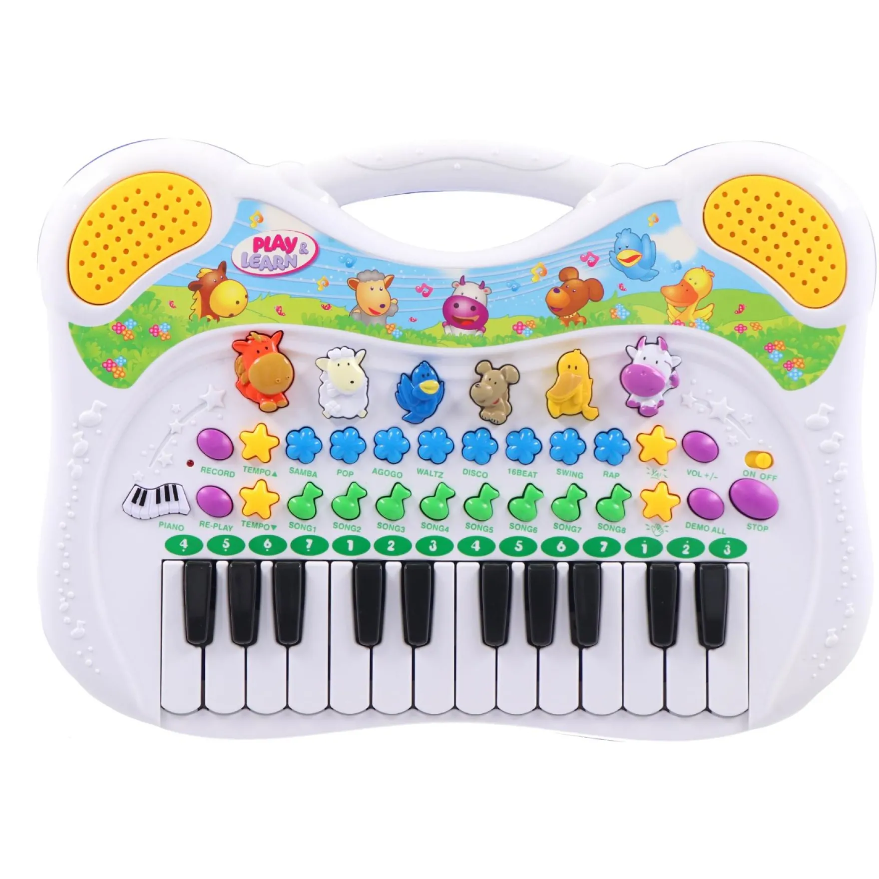 Dieren Piano Met Opneem Functie