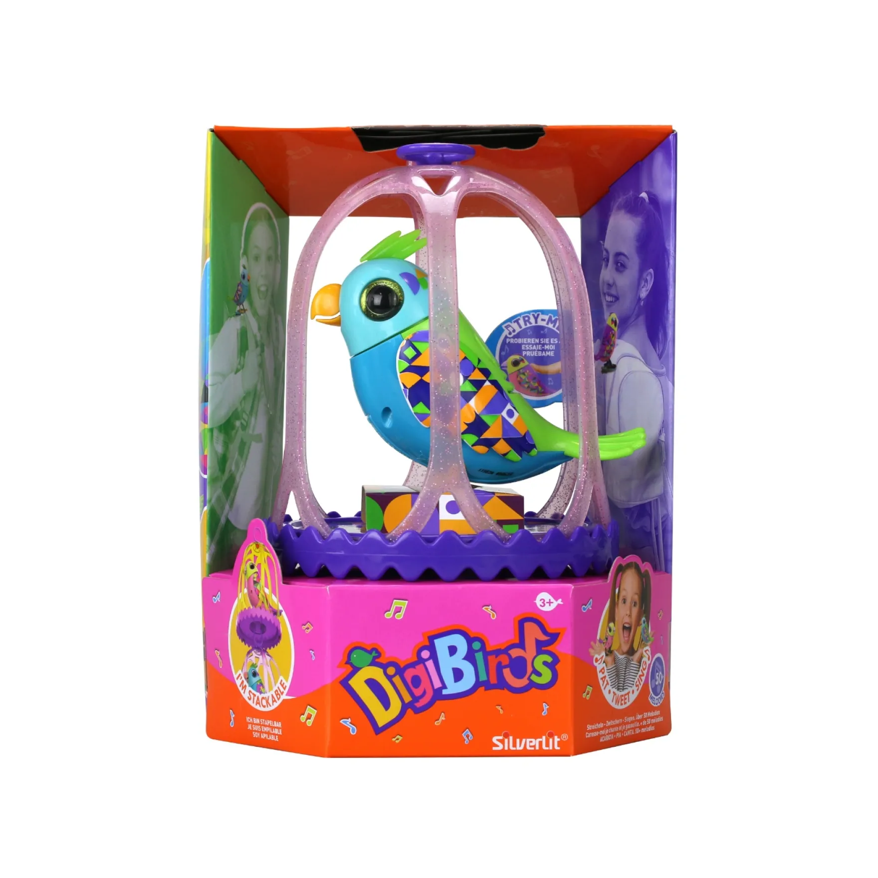 Digibirds S2 Hooded Parrot In Kooi