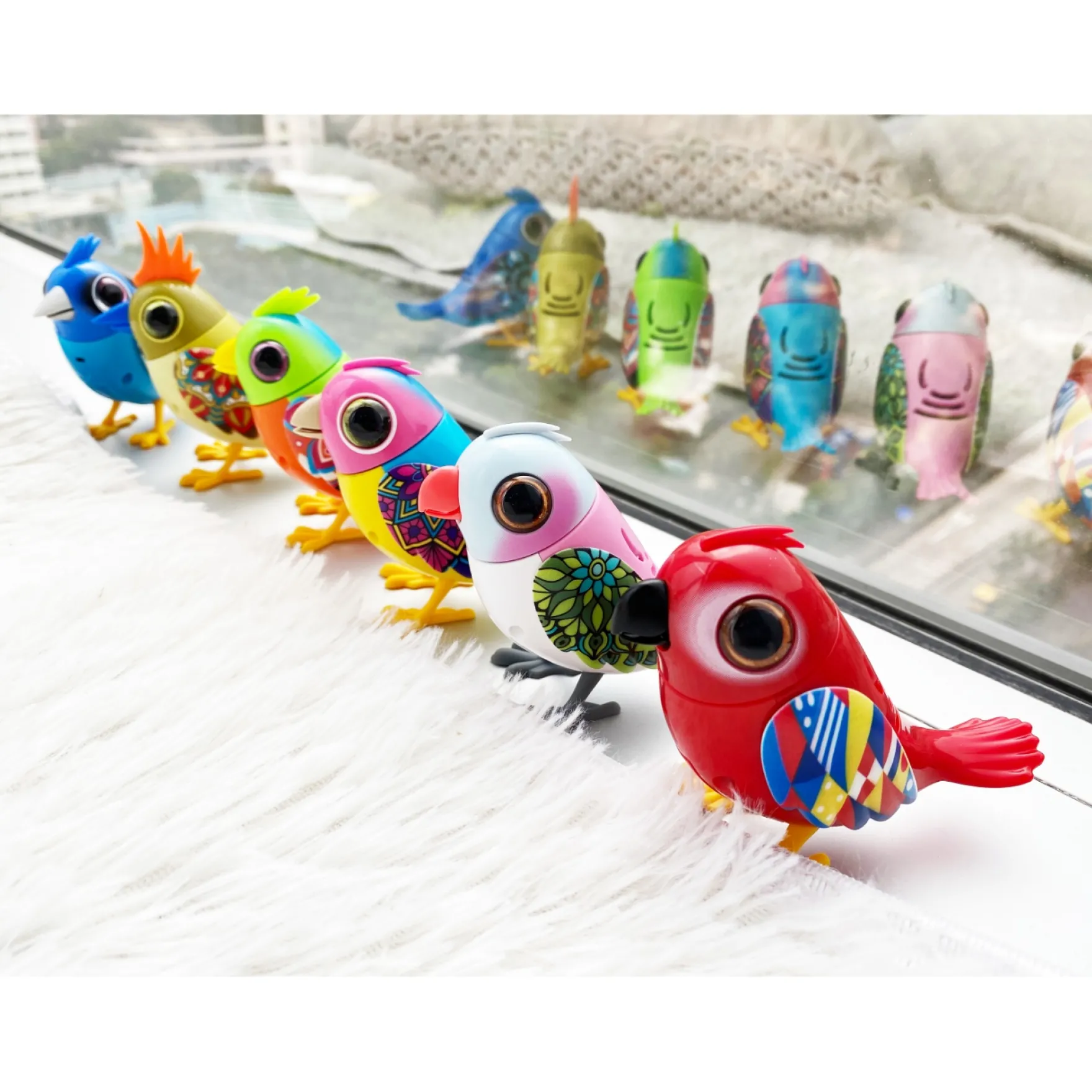 Digibirds S2 Hooded Parrot In Kooi