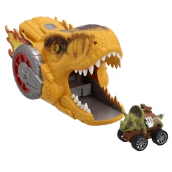 Dino afschiet auto speelset
