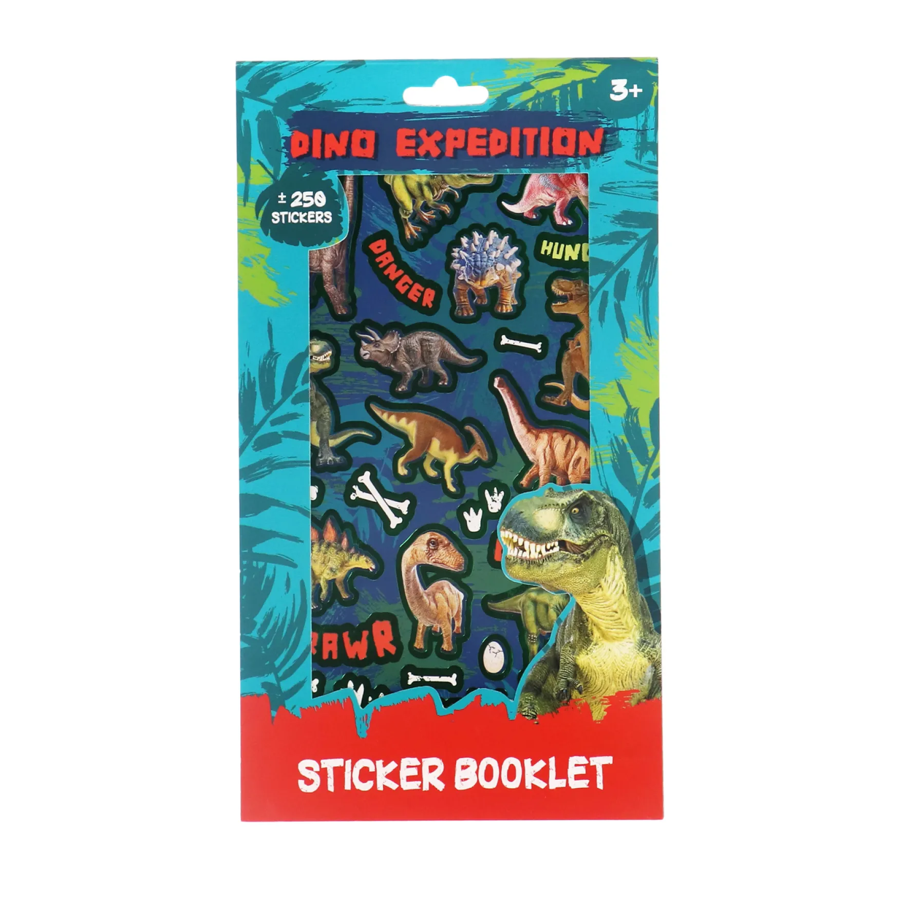Dino Expedition Stickerboekje met 250 stickers