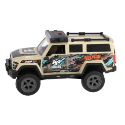 Dinobase Auto terreinwagen met dino en licht  en geluid