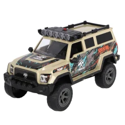 Dinobase Auto terreinwagen met dino en licht  en geluid