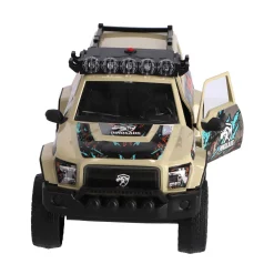 Dinobase Auto terreinwagen met dino en licht  en geluid