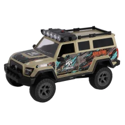 Dinobase Auto terreinwagen met dino en licht  en geluid