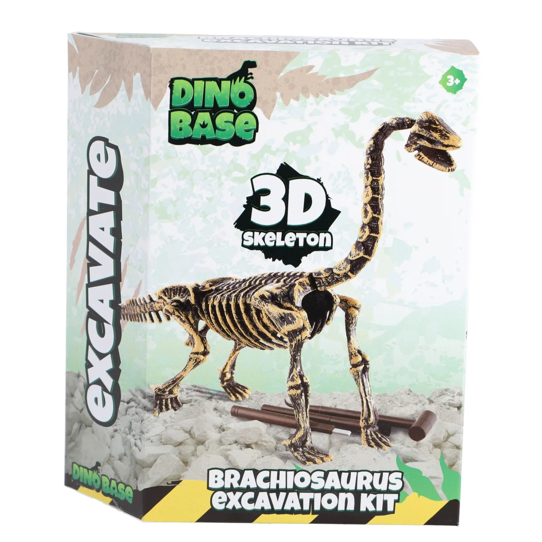 Dinobase Dino uitbikken Brachiosaurus 3D set