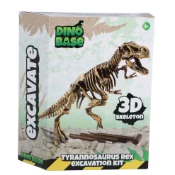 Dinobase Dino uitbikken T-Rex 3D set