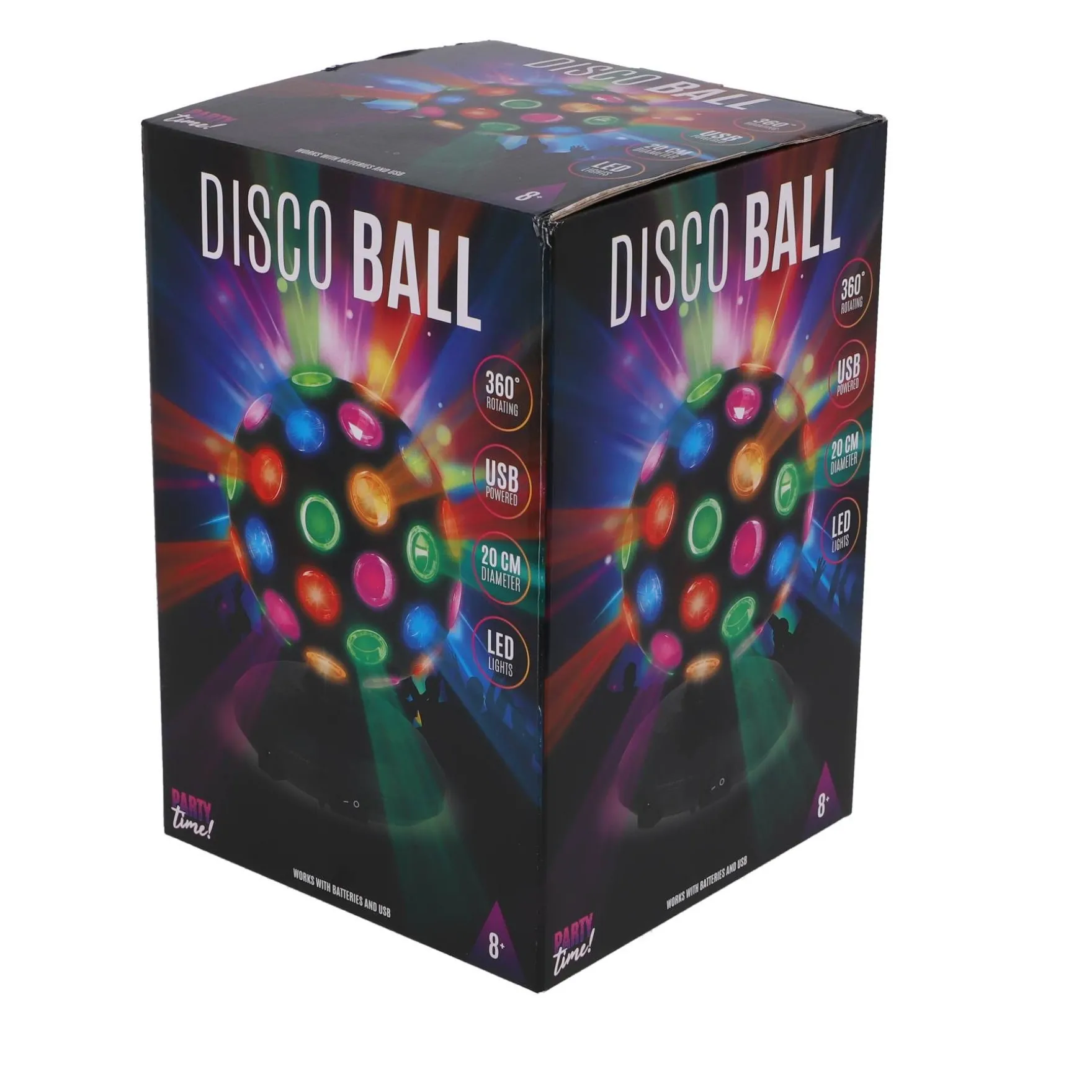 Disco bal LED 20 cm