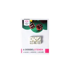 Dobbelstenen 6 stuks