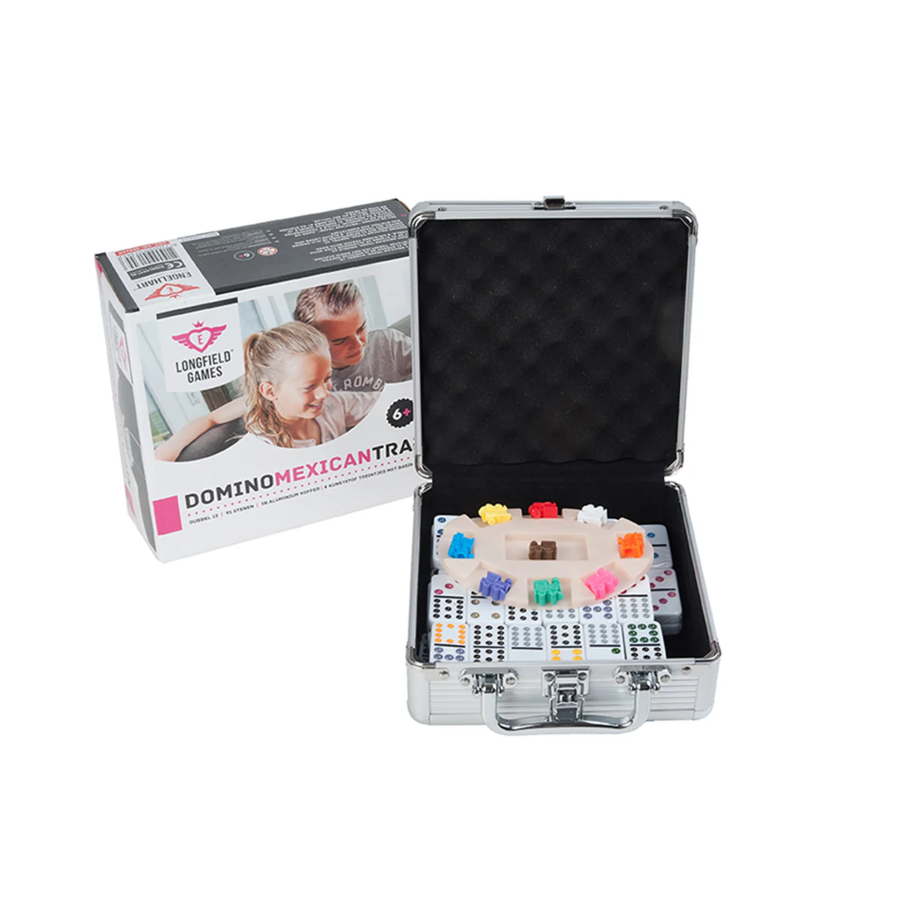 Domino D12 Mexican Train 91 Stenen