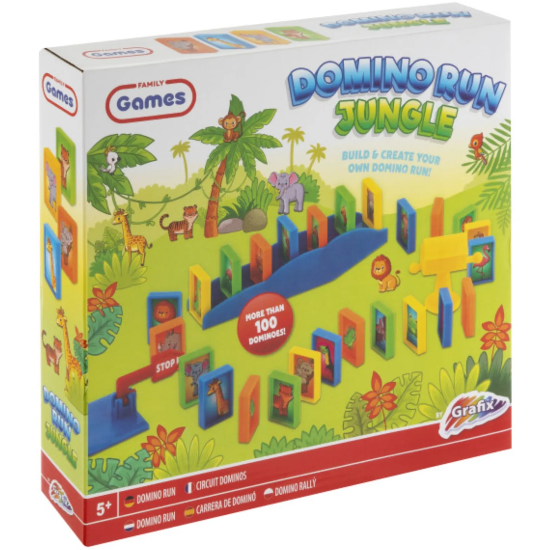 Domino Set 115 Delig 2 Asst. (+100 Stenen)