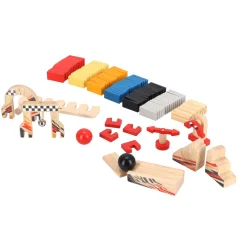 Dominostenen rally hout 115 delig