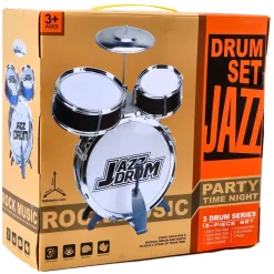 Drumstel met stoel rock music