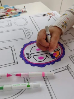 Dubbelpunters Viltstiften Bruynzeel 20 Stuks