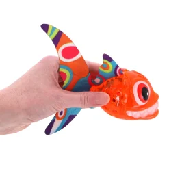 Duik vis met grote tanden en licht assorti