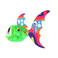 Duik vis met grote tanden en licht assorti