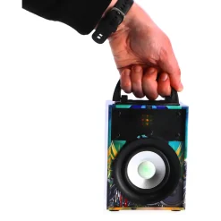 Dunlop portable bluetooth speaker met led 3 watt