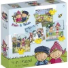 Fien & Teun 4-in-1 Puzzel
