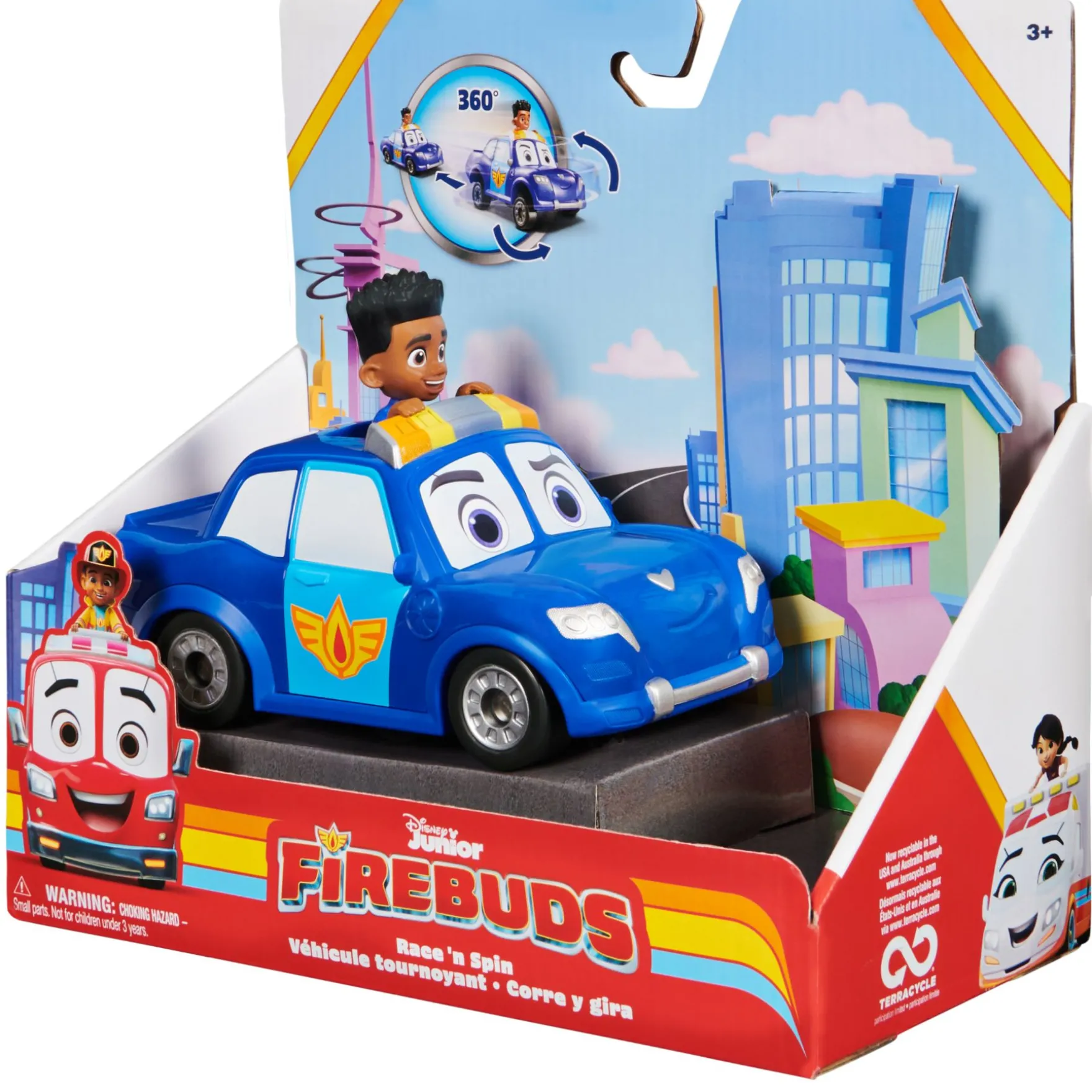 Firebuds Action Vehicle Jayden & Piston