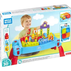 First Builders mega bloks bouw en leer tafel