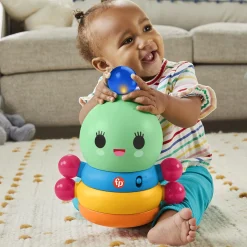 Fisher Price Dance Dance Bat And Wobble Rainbow Worm