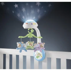 Fisher Price vlinder dromen projectie mobiel 3 in 1