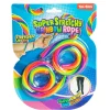 FUN super rekbaar touw regenboog 2 stuks