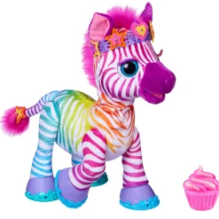 Fur Real Zenya My Rainbow Zebra