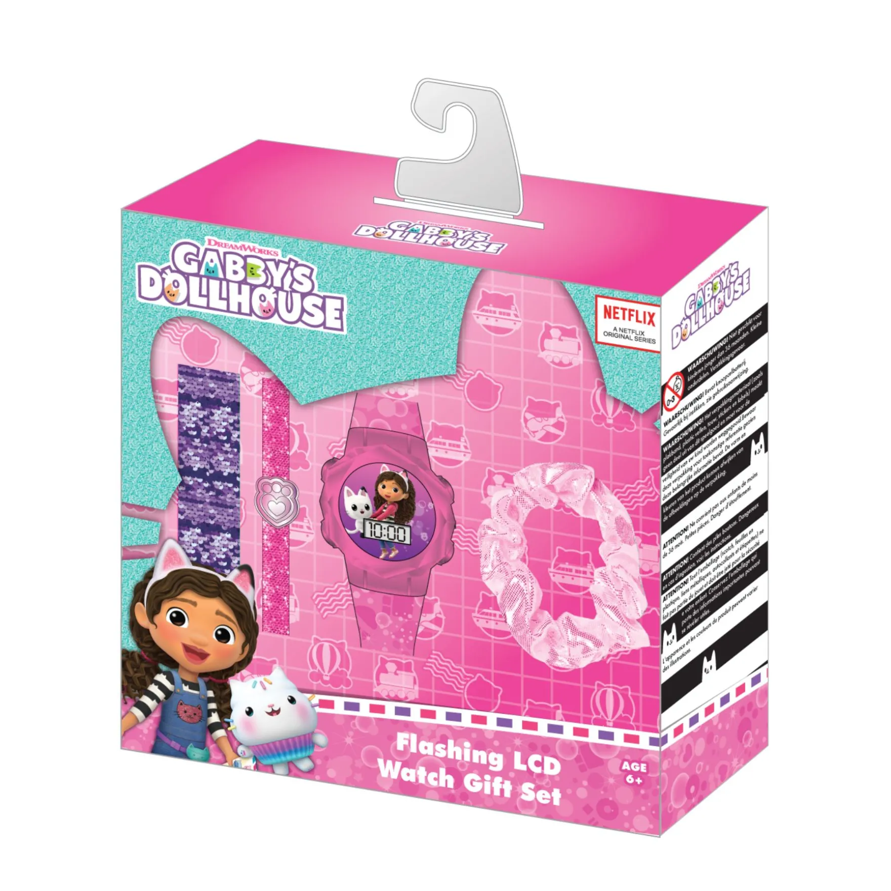 Gabby's Dollhouse Horloge Cadeau Set