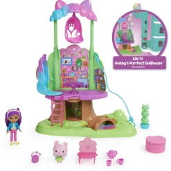 Gabby's Dollhouse Kitty's Fairy's Garden Treehouse