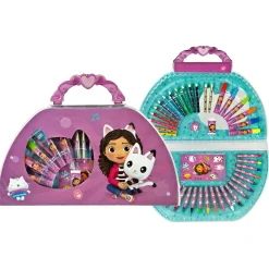 Gabby's Dollhouse Kleurkoffer 51-delig