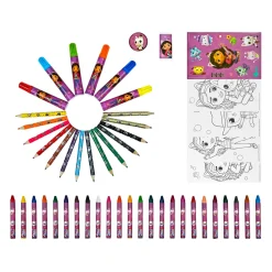 Gabby's Dollhouse Kleurkoffer 51-delig