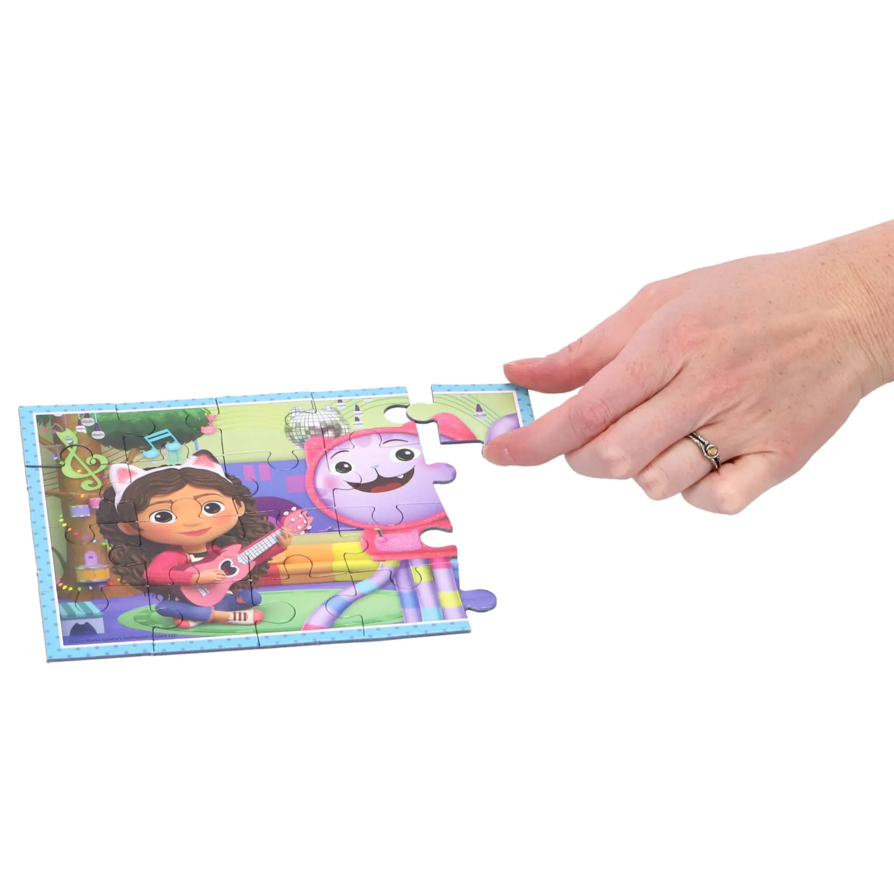 Gabby's Dollhouse Puzzel 4-in-1 (12, 16, 20, 24)