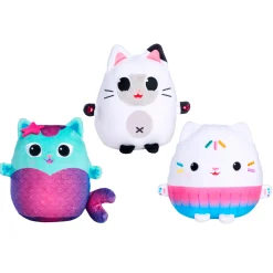 Gabby's Dollhouse Squishy Pluche 15 cm 3 Assorti