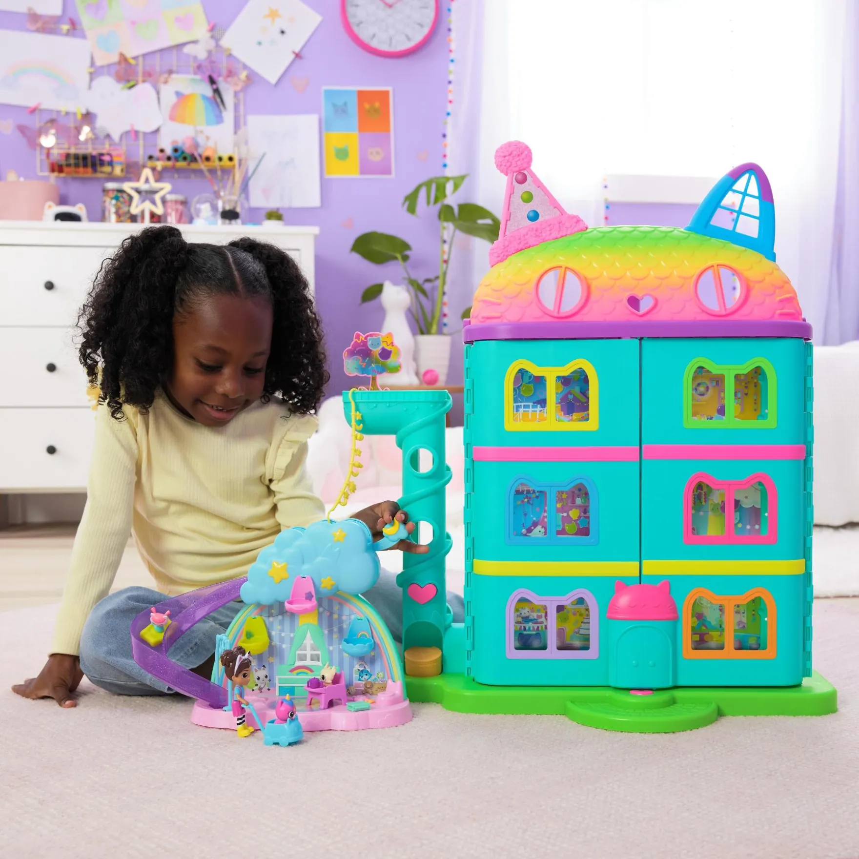 Gabby's Poppenhuis - Kitty Care Speelset